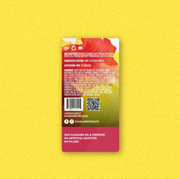 THC-A Blend Gold Cartridges - 1 Gram - Image 7