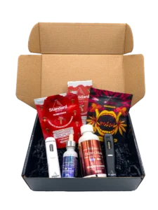 box full of Pure Standard Extracts products