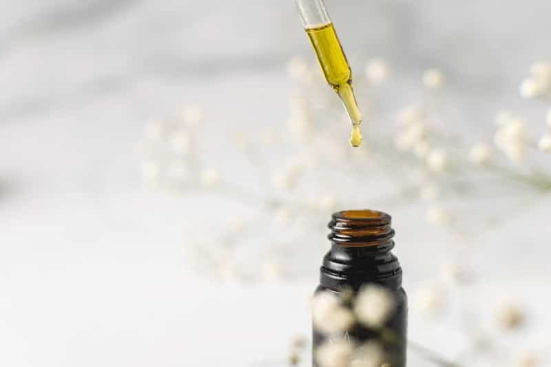 Tincture bottle similar to Delta-8 and CBD tinctures